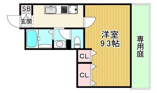 コムフィーの物件間取画像